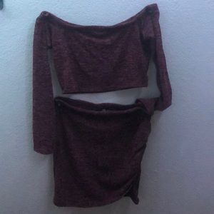 Fashion nova skirt set